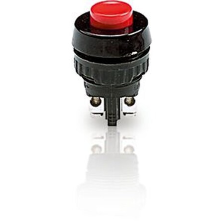 Rafi Pushbutton Switches 1No Green Qc 15.2Mm Mnt Hole Dia 1.10.001.011/0507